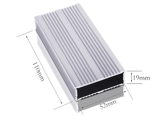 Aluminium-Extrusions für Audio-Telekommunikationsbox / angepasste Power AMP-Box / OEM-Schaltungshülle