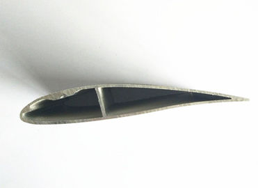 Anodisierende industrielle AluminiumVentilatorflügel, Profil des Aluminium-6063, silbrig/Schwarzes