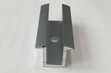 Mahlen Sie fertige/anodisierte Solardes dach-6063-T5/6060-T5 mittlere Klammer Montage-der System-PV