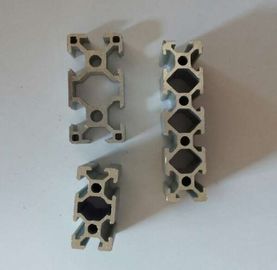 Silbriges anodisiertes industrielles Aluminiumprofil, Verdrängung der Aluminiumlegierungs-6063