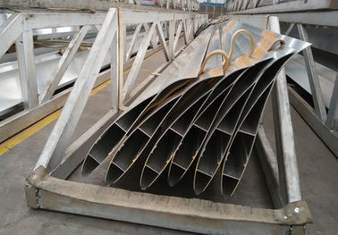 Silbriges Pulver malte Abluftventilator-Ventilatorflügel-/Deckenlüfter-Ventilatorflügel-Profil