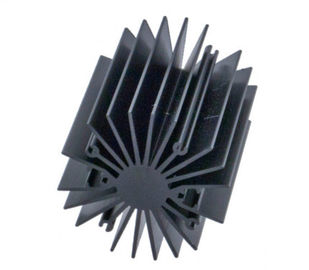 Schwarzeloxieren-Aluminiumkühlkörper-Profile/Kühlkörper-Profile für geführtes Licht