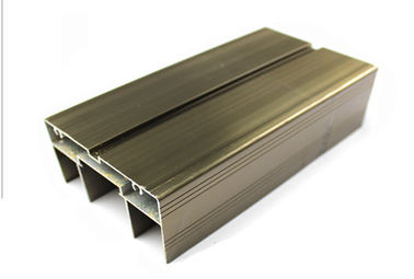 Aufzugs-Rahmen-Profil-Mühle des Champagne-/Licht-Bronze-6063 Aluminium-6061 beendete