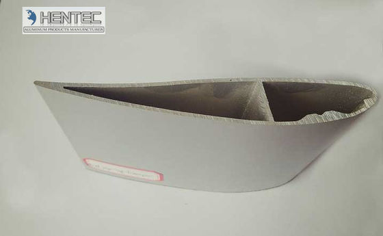 6063-T5 industrielle verdrängte Aluminiumjalousien/Schwarzes/silbrige Anodisierung