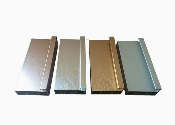 Anodisierte Industriealuminium-Extrudierte Profile mit CNC-Bearbeitung