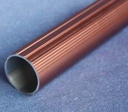 Rundes T6061 anodisiertes Aluminiumrohr, Pulver-Spray-beschichteter gebürsteter Aluminiumschläuche