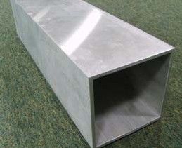 Industrielle Mühlfertiges Aluminiumverdrängungs-Rechteckrohr für Motor Shell