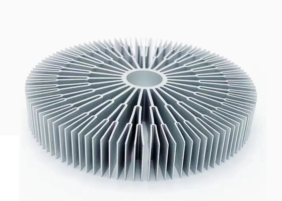 Elektrophoretische/ silberne Anodisierte Aluminiumprofile mit hoher Leistung für die Wärmeabsaugung