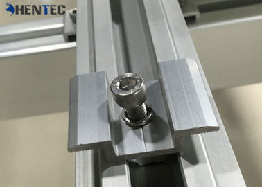 Mittlere Klammer-Solardach-Anbringungs-Ausrüstungen Kundenspezifische Aluminium-Verdrängungen mit Ausschnitt / Bohren