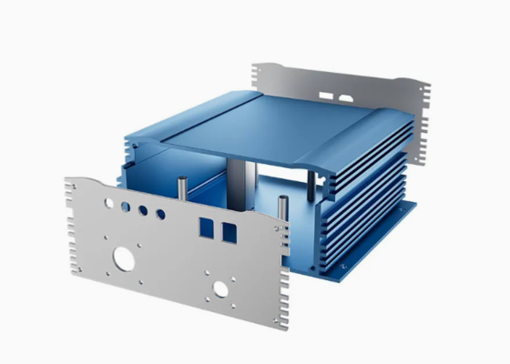Aluminium-Elektronik-Boxen Staubdichte Gehäuse DIY Verbindungskasse Aluminium Extrusions für Elektronik