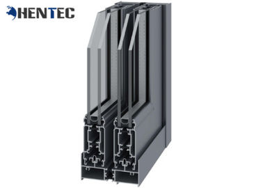 Pulverbeschichtung Bau Extrudierte Aluminium Profile nach Maß