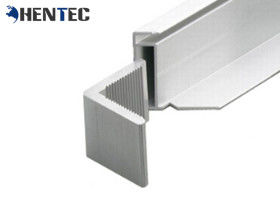 Silbrige anodisierte Macht-Solarrahmen, Aluminiumlegierungs-Sonnenkollektor-Montagerahmen