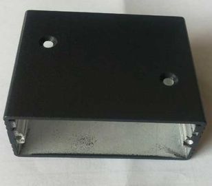 CNC, der industrielles Aluminiumprofil, Pulver-Farben-elektronische Produkt-Abdeckung maschinell bearbeitet