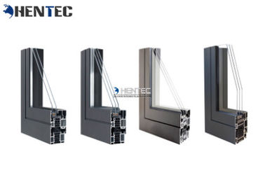 Aluminiumfenster-Verdrängungs-Profile für Silding/Flügelfenster-Fenster tief verarbeiten