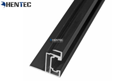 Schwarze Farbe anodisierte Aluminiumsonnenkollektor-Rahmen-Bolzenverbindung/Ecken-Schlüsselgelenk