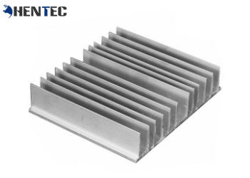 6063 Legierungs-alodine-Aluminiumkühlkörper-Verdrängungs-Profile mit CNC maschineller Bearbeitung