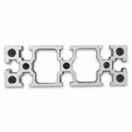 Profiliert silbrige anodisierte Aluminiumverdrängung 6063 GB/T5237-2004