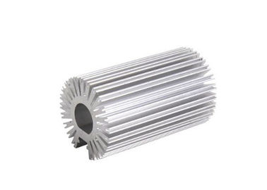 Dauerhafte silbrige anodisierte Aluminiumkühlkörper-Verdrängungs-Profile für geführtes Licht