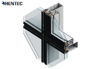 Pulver gemaltes Aluminiumzwischenwand-Profil, Aluminiumverdrängungs-Profil
