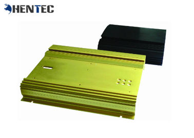 Elektrische Abdeckung/Einschließung verdrängten schwarzes Aluminiumprofil für Elektronik