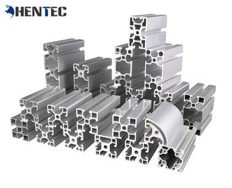 Sortieren Sie kundengebundenes Aluminiumprofil-System-Versammlungs-Stadium/Aluminiumverdrängungen