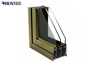 Silding/Flügelfenster-Aluminiumfenster-Verdrängung profiliert kundengebundene Metallfenster-Rahmen