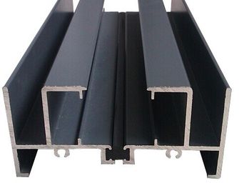 Dünne Wand-mahlen Aluminiumzwischenwand-Profil für Bau, fertiges