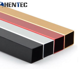 Quadratische Form-Vorrat-Aluminiumverdrängungen CNC tiefe Verarbeitung besonders angefertigt