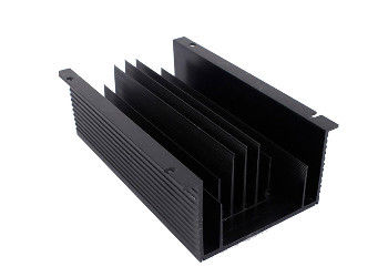 Elektrische Abdeckung verdrängte Aluminiumprofile mit maschinell bearbeitendem CNC, PWB-Abdeckung