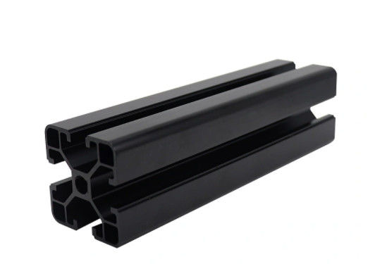 Schwarze anodisierte T kerbte Gestaltungssysteme der Aluminiumverdrängungs-T6