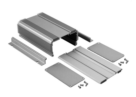Farbiges anodisiertes T5 verdrängte Aluminiumeinschließungs-Audioverstärkergehäuse Shell