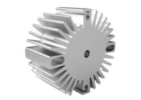 Sonnenblumen-Standard führte helle anodisierte Aluminiumverdrängungs-Profile des kühlkörper-T5
