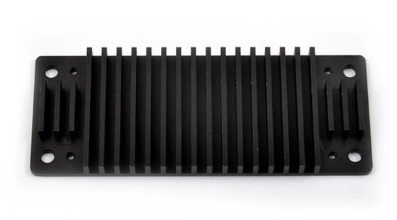 Schwarzes anodisierte 6005 Verdrängungs-Profile des Kühlkörper-T6