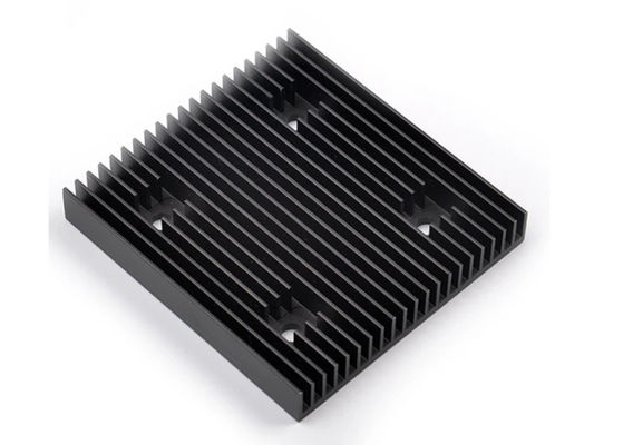6060 anodisierte Cnc-maschinell bearbeitende Aluminiumkühlkörper-Verdrängung profiliert En755