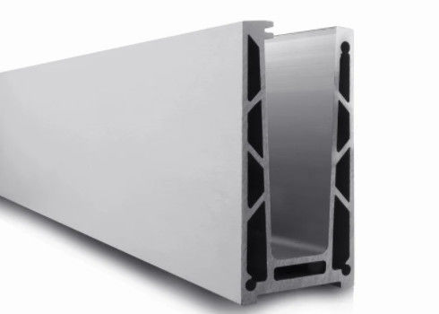 Justierbarer Glasu-profilstäbeglasbalustraden anodisierten Aluminiumprofile 6061
