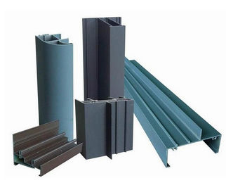 Pulverisieren Sie gemalte Profil-Aluminiumverdrängungen 6063-T5/6060-T5 für Bau