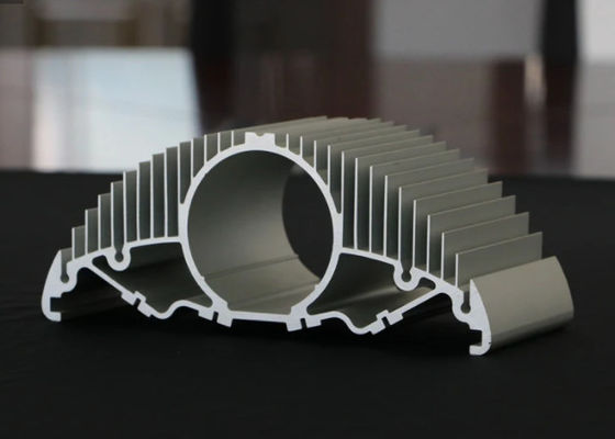 Große Luftkühlung Cnc-maschinell bearbeitende Aluminiumkühlkörper-Verdrängung