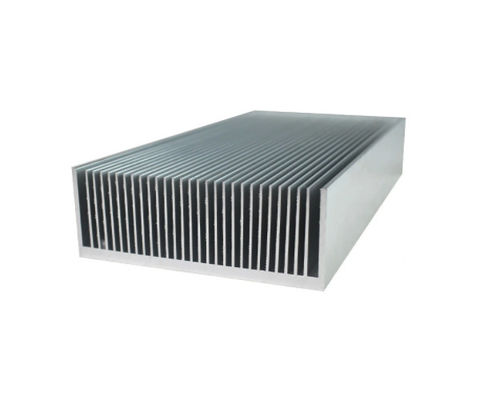 Anodisierte 6005 Kühlkörper-Aluminiumverdrängungs-Wasserkühlung/Luftkühlung