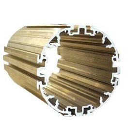 Pulver malte industrielle verdrängte Aluminiumprofile, 6063-T5 elektromechanisches Shell