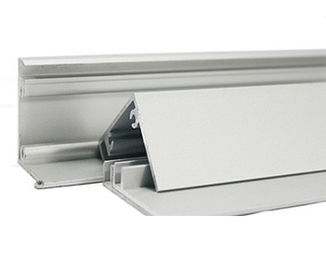 Silbriger Sonnenkollektor gestaltet Aluminium mit fertigem Mchining