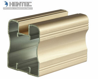 Bronze anodisierte Aluminiumfenster Extrusin-Profile, mit fertigem Mchining
